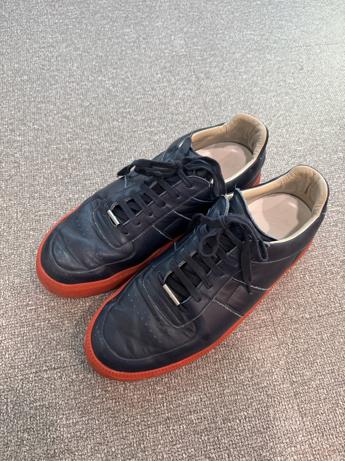 메종 마르지엘라 레드솔 에어포스 모티브 스니커즈 43 상품이미지6