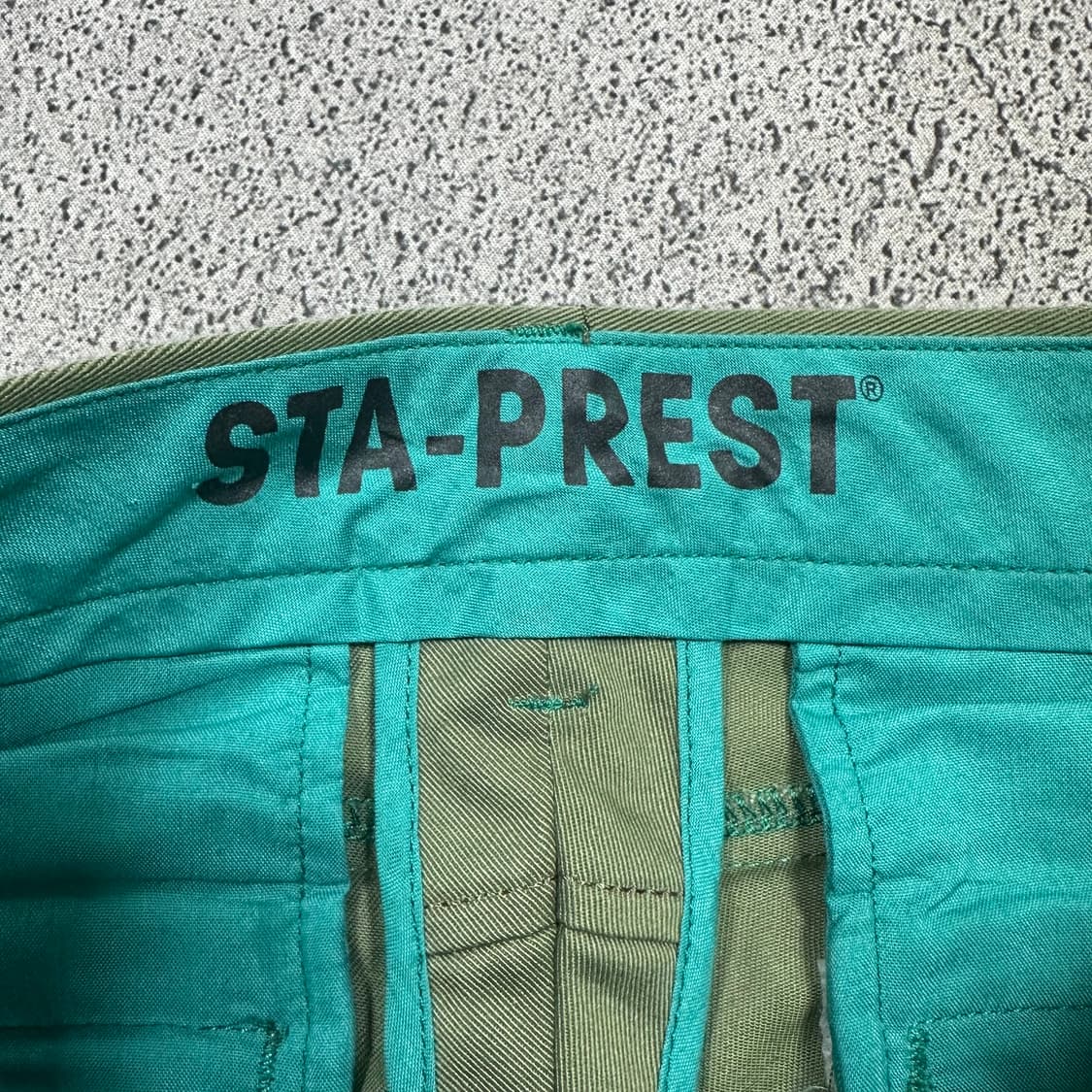 ✨ (바배) 리바이스 스타프레스트 카키 코튼 팬츠  상품이미지3