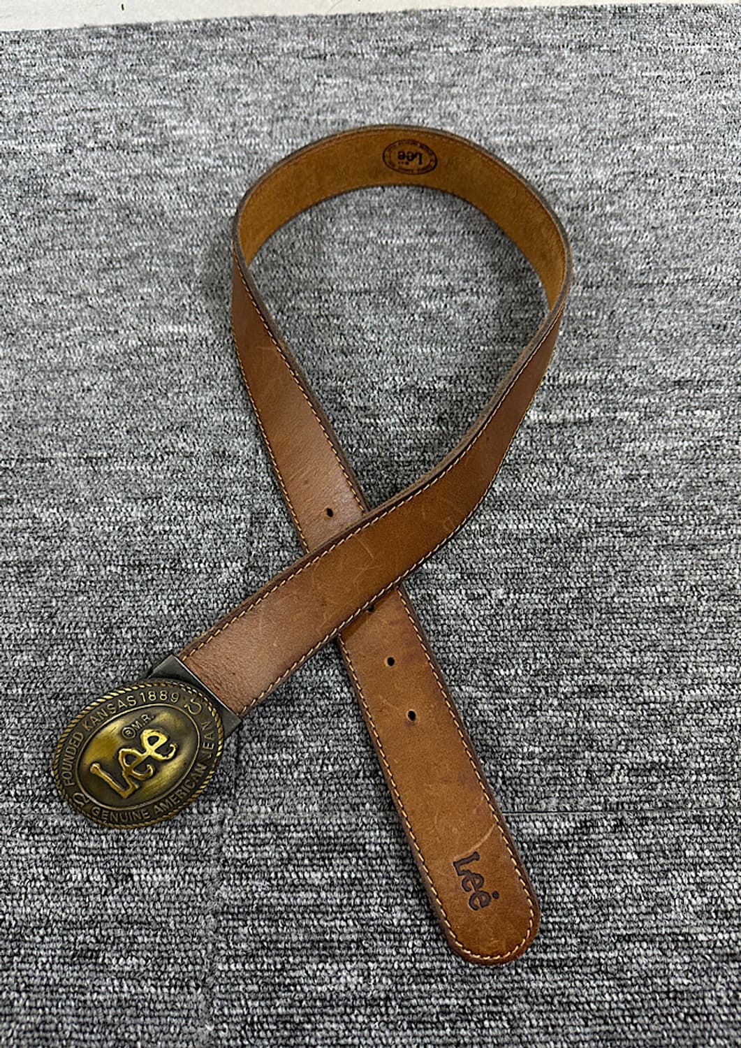 빈티지 LEE 가죽 벨트  상품이미지1