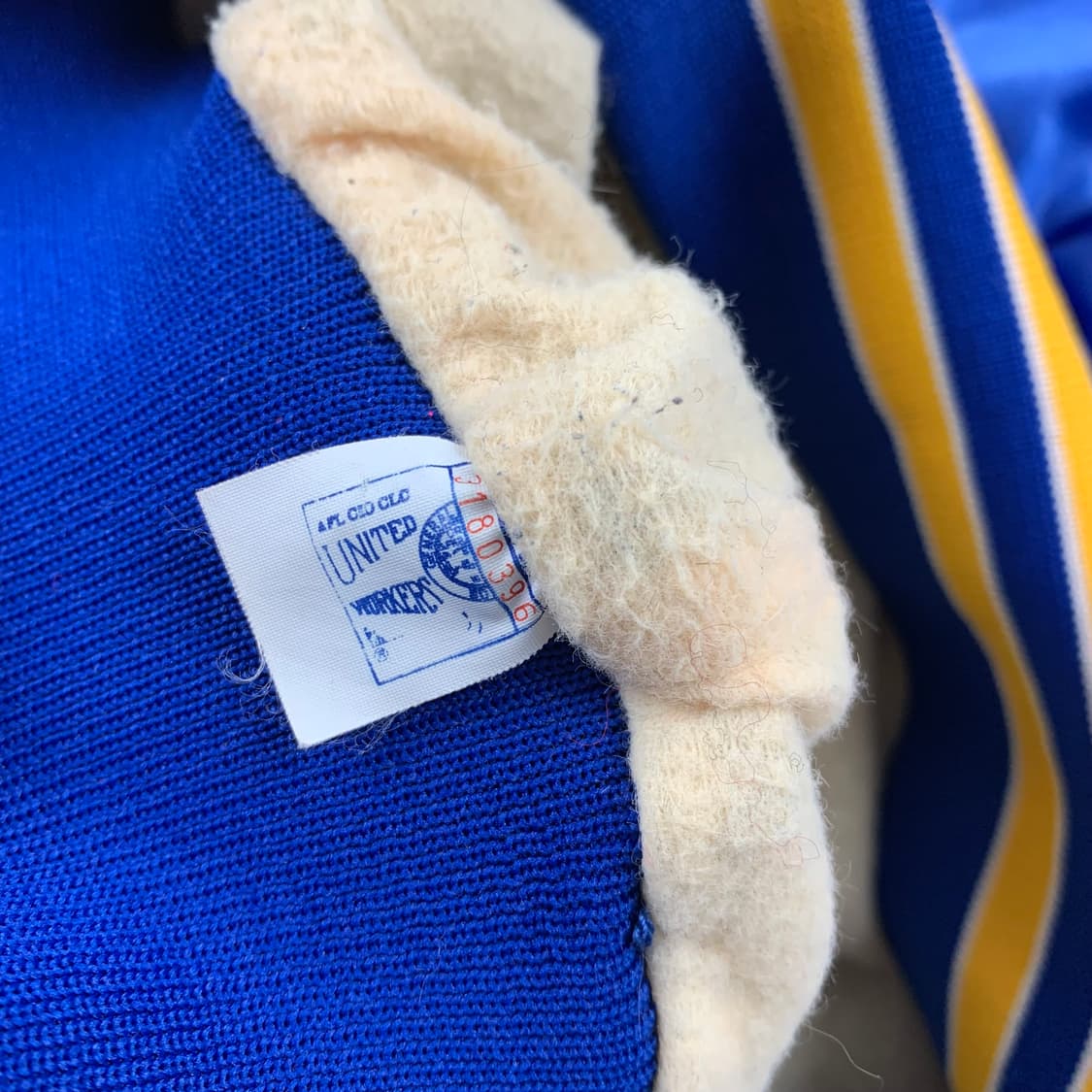 90‘s 아메리칸 빈티지 킹 루이 사틴 자켓 블루 상품이미지8