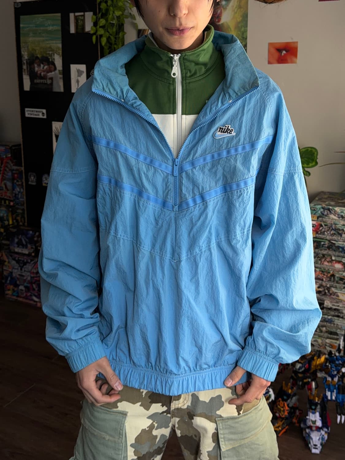 Nike SW5 빅 로고 오버 아노락 상품이미지7