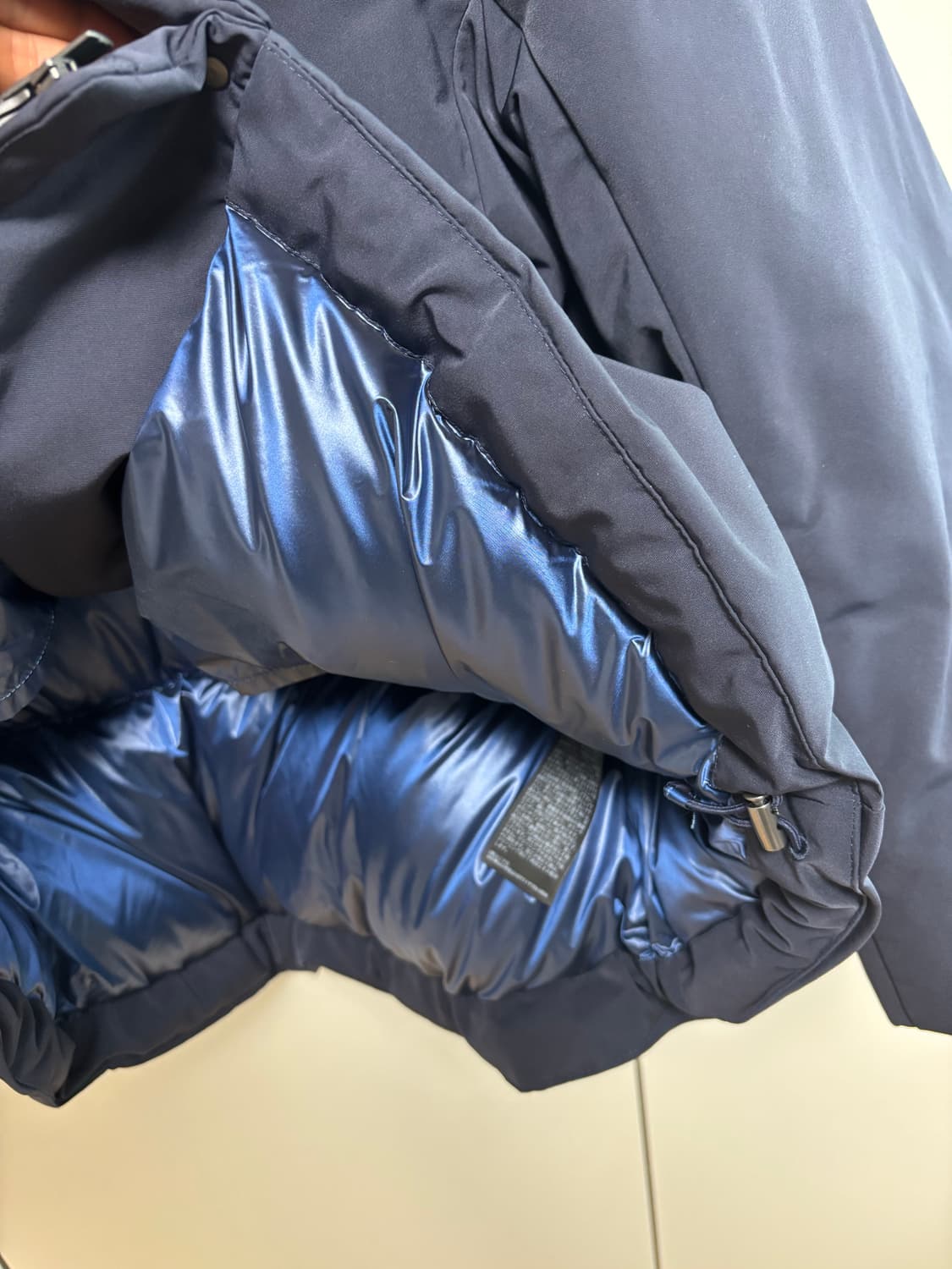 유니클로 질샌더 J+라인 네이비 패딩  상품이미지3