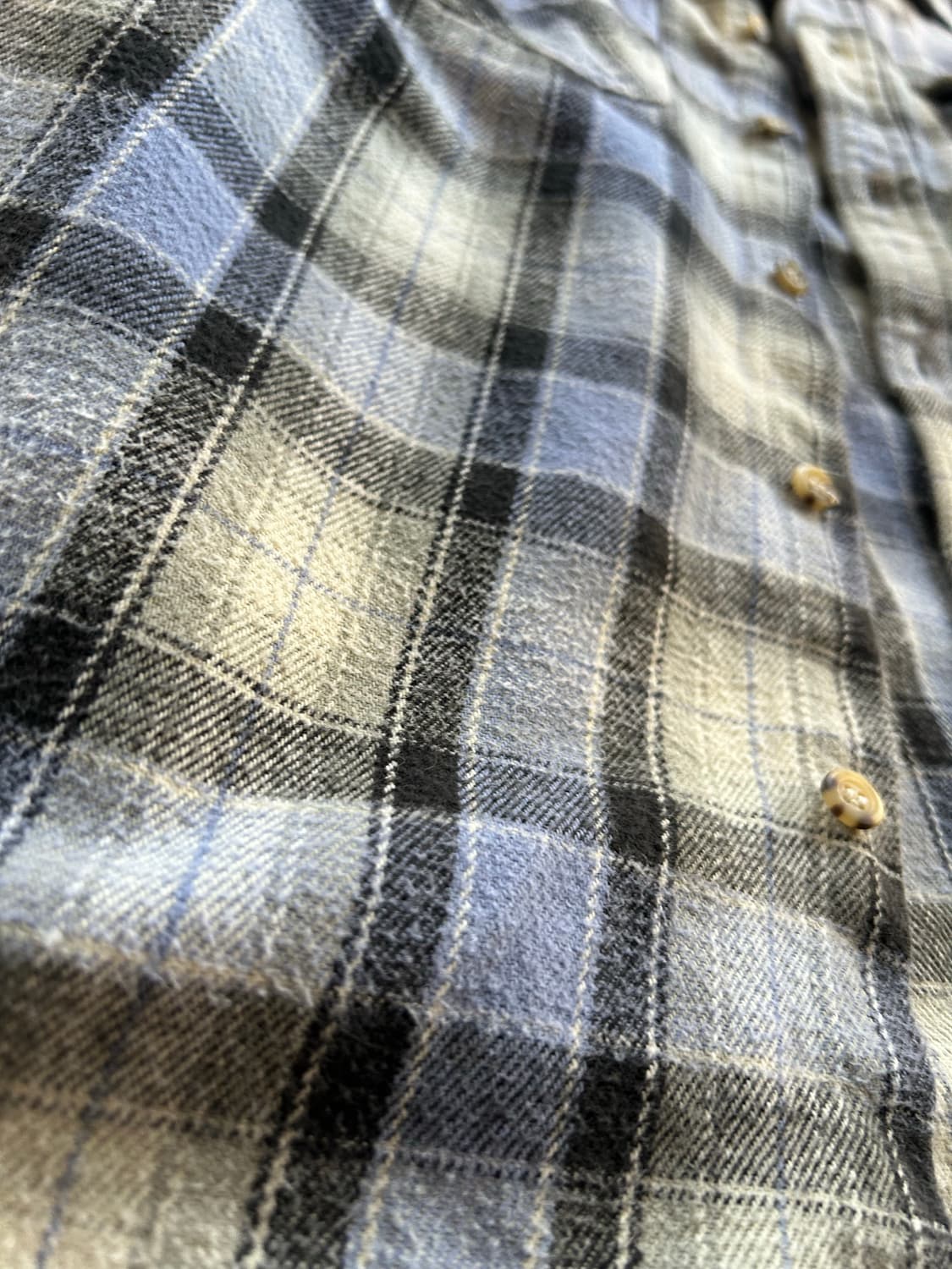 90‘s 랭글러 플란넬 체크셔츠 상품이미지4