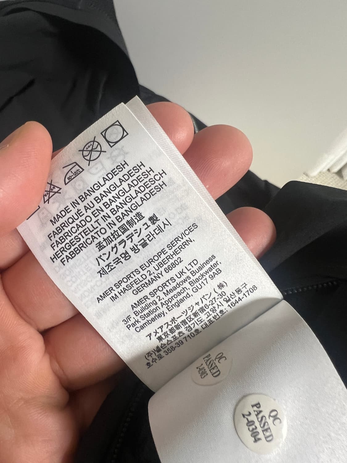 [M] 아크테릭스 감마 라이트웨이트 후디 블랙 상품이미지7