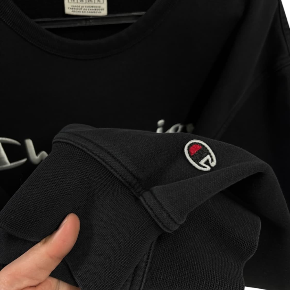 챔피온 자수 맨투맨 상품이미지3