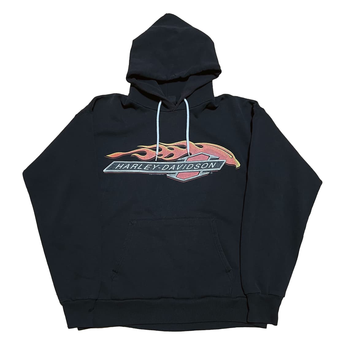 [L] 1993 할리데이비슨 플레임 로고 후드 상품이미지1