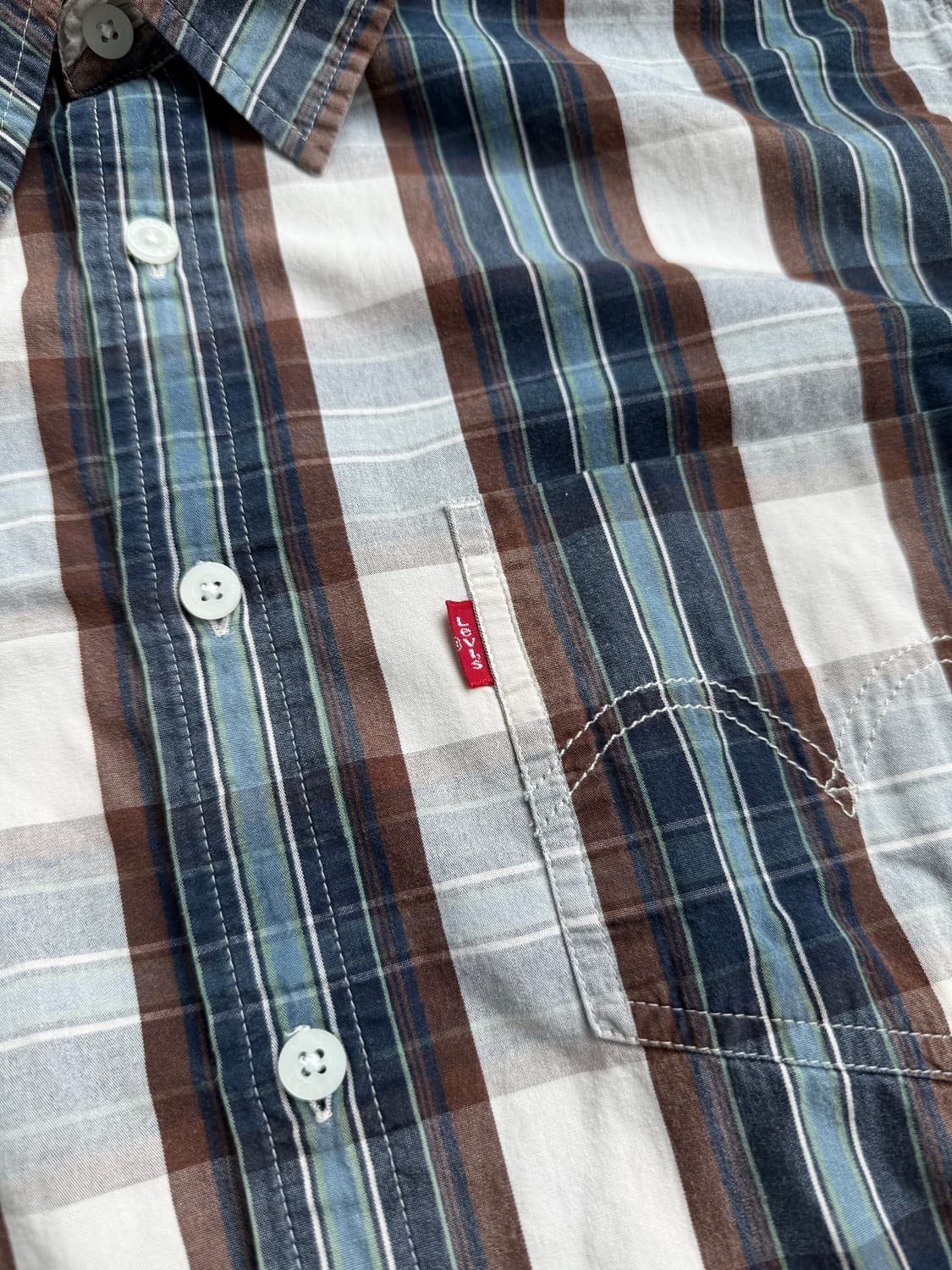 Levis 레드탭 체크 셔츠 상품이미지2
