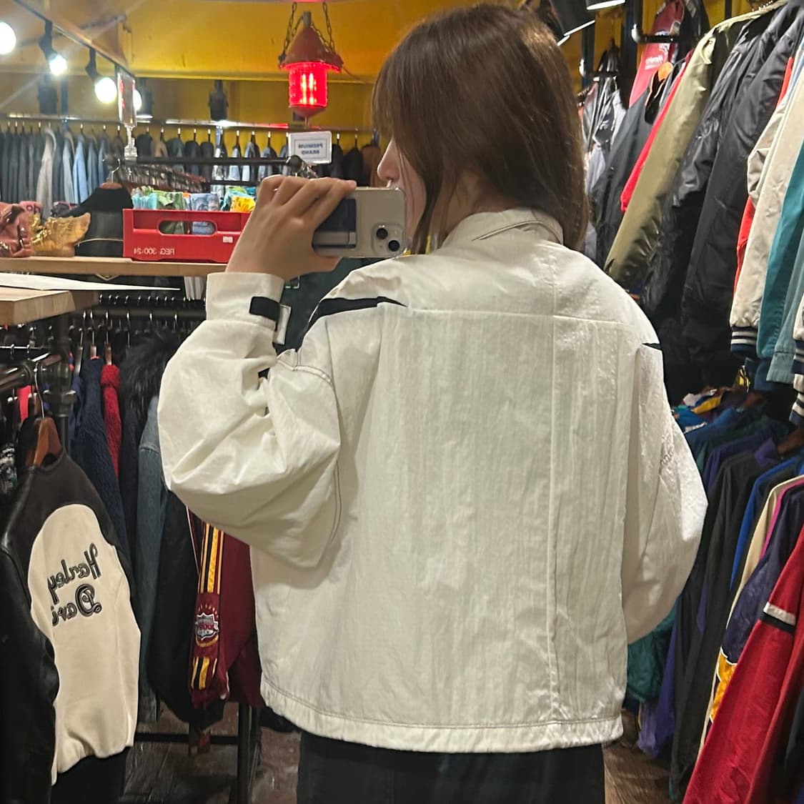 [HI] nike 나이키 바람막이 화이트  상품이미지5