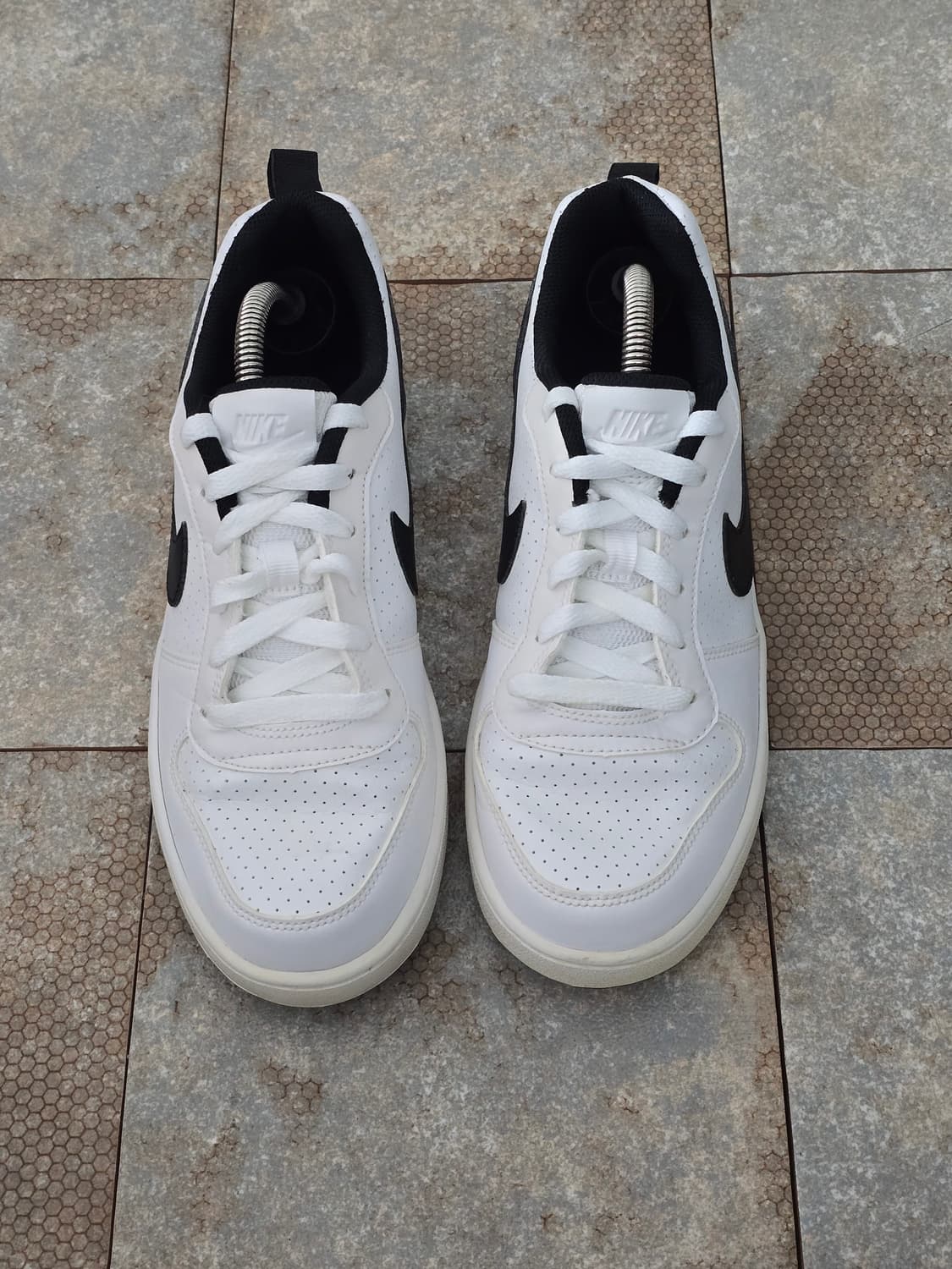 (240)나이키 코트 버로우 로우 흰검 상품이미지2