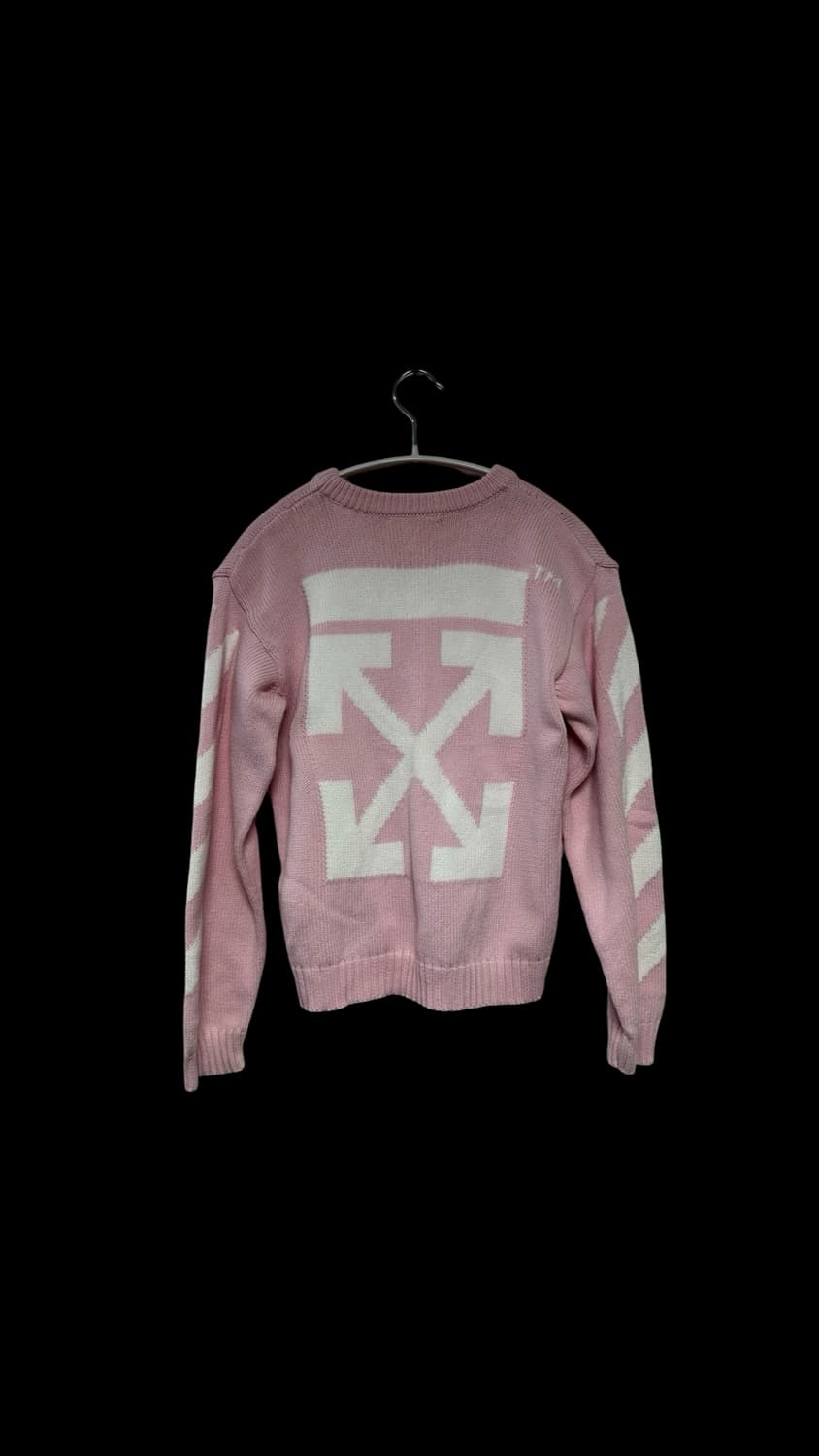 오프화이트 베이비 핑크 니트 상품이미지2