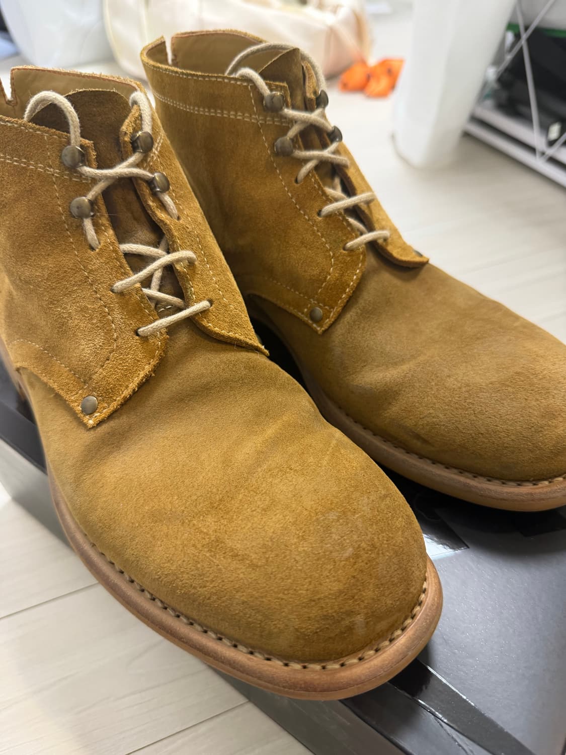 그라더스 부츠02 올리브 상품이미지1