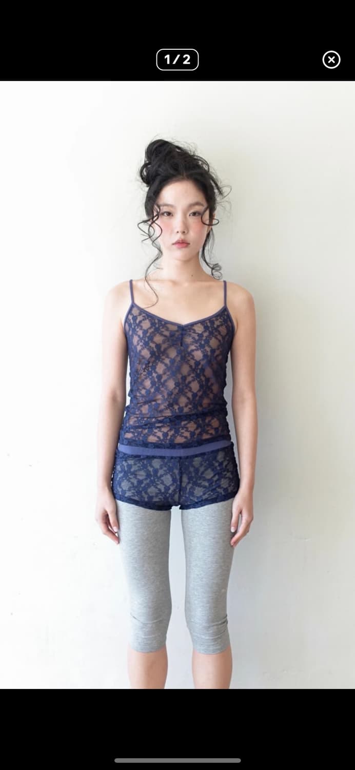 샵페어리 나시 네이비 상품이미지1