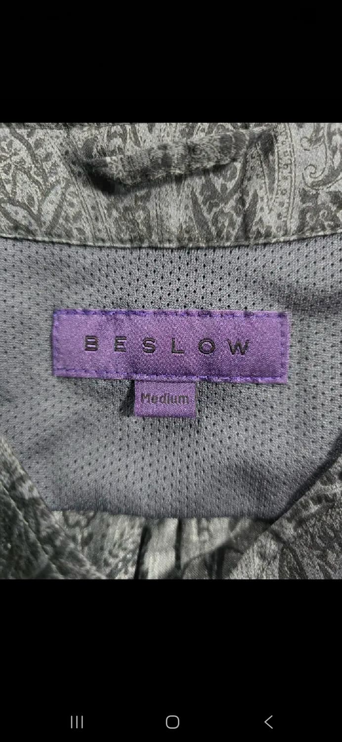 BESLOW 비슬로우 하프 페이즐리 셔츠. XL   싸이즈100~105 상품이미지7