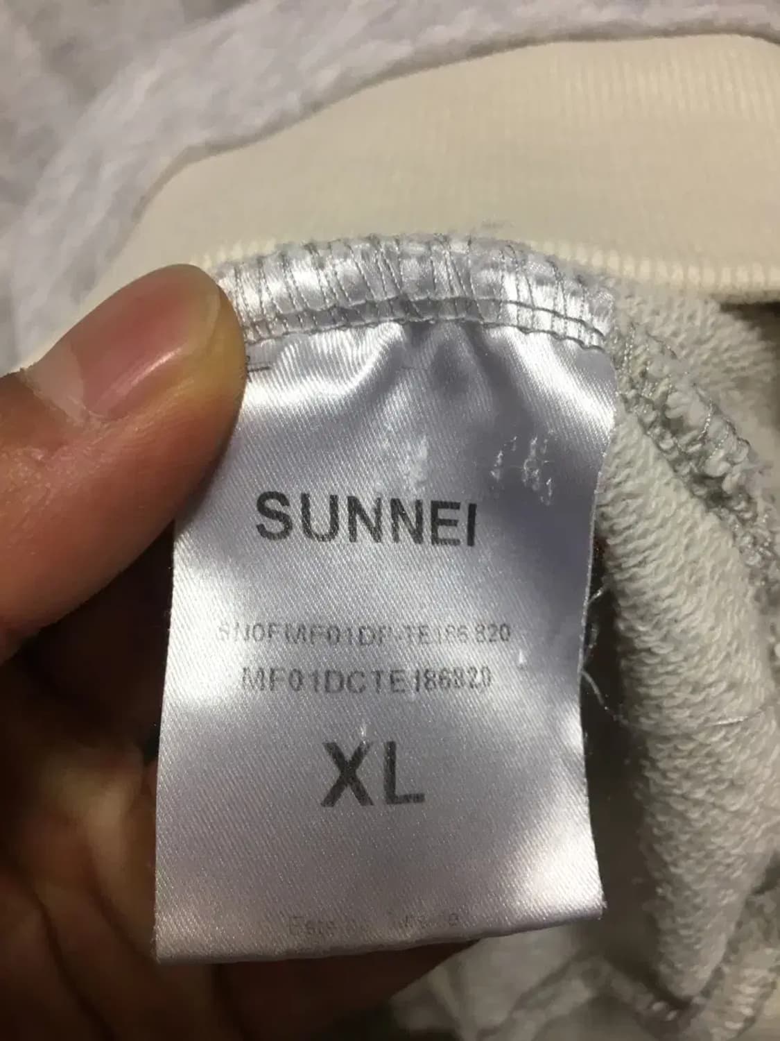 써네이 후드티 xl 상품이미지4