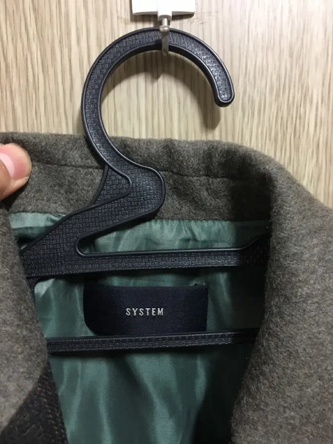 시스템 모직 자켓 상품이미지2