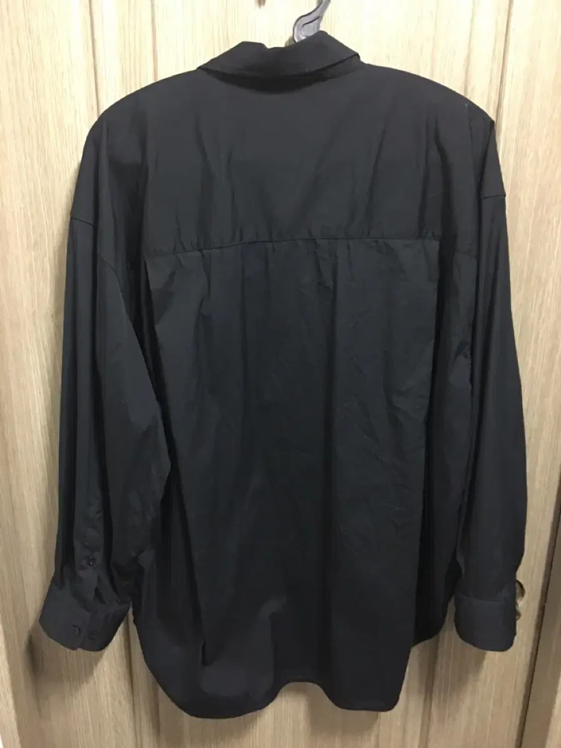 발렌시아가 셔츠 블랙 38 상품이미지9