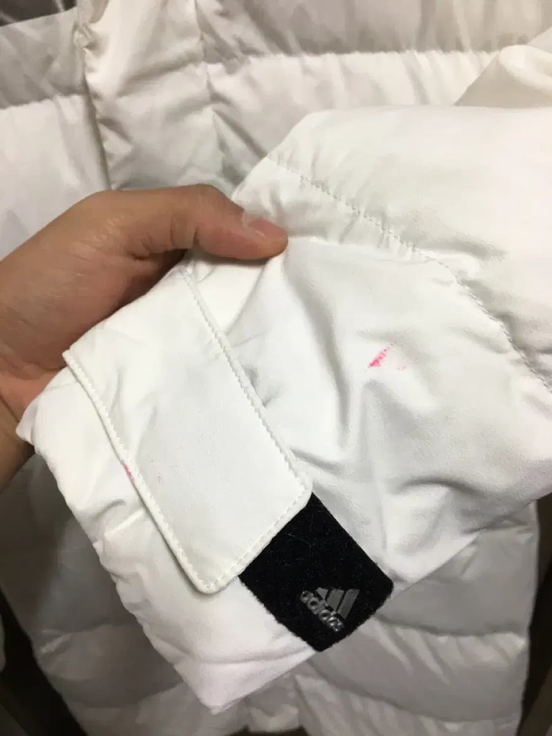 아디다스 롱패딩 화이트 L 상품이미지4