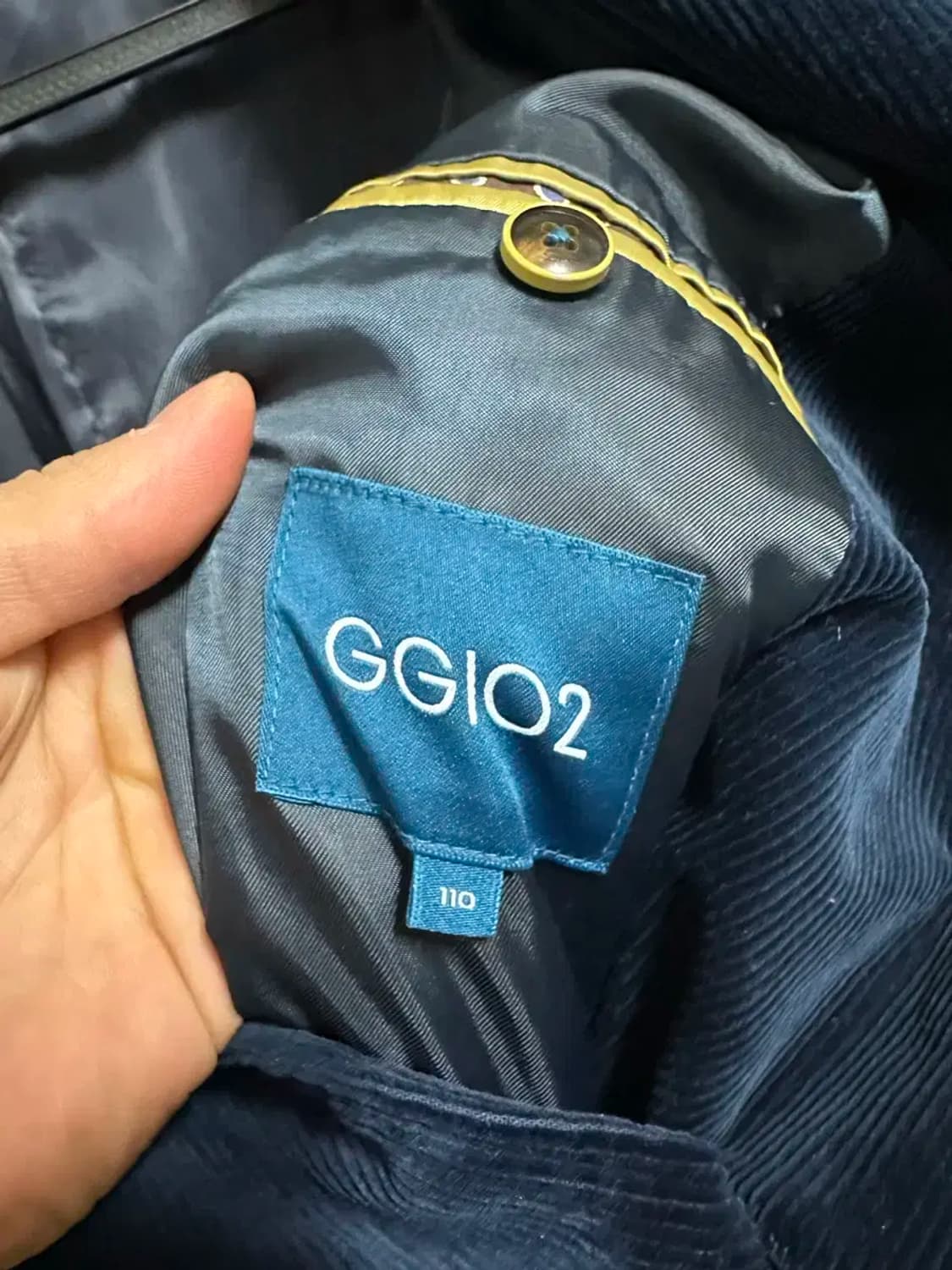 지오투 GGIO2 코듀로이 자켓 110 상품이미지2