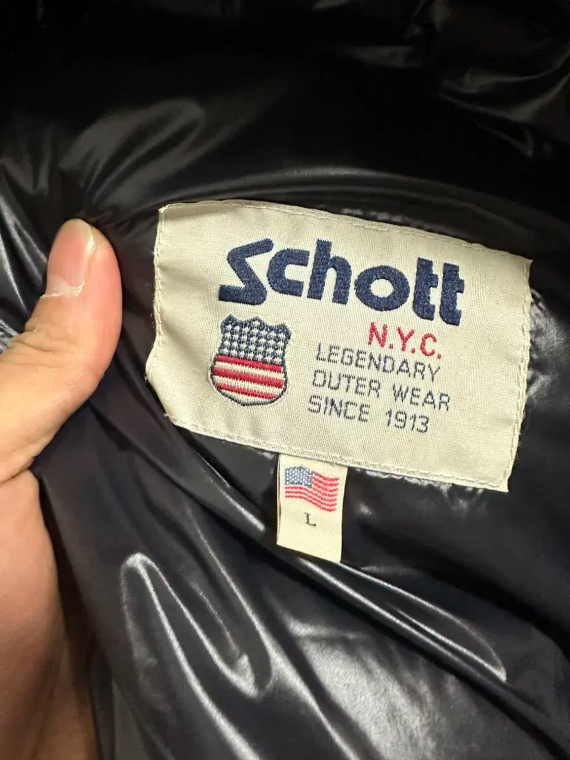 schott 쇼트 패딩 여성 L 상품이미지4