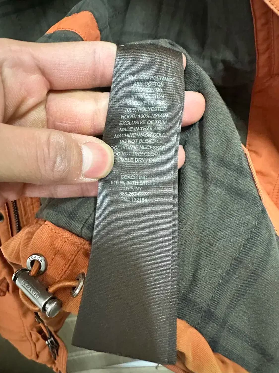 코치 점퍼 자켓 오버핏 s 상품이미지4