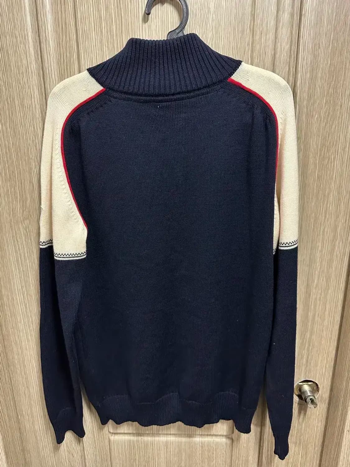 데일오브노르웨이 반집업 니트 네이비 m 상품이미지6