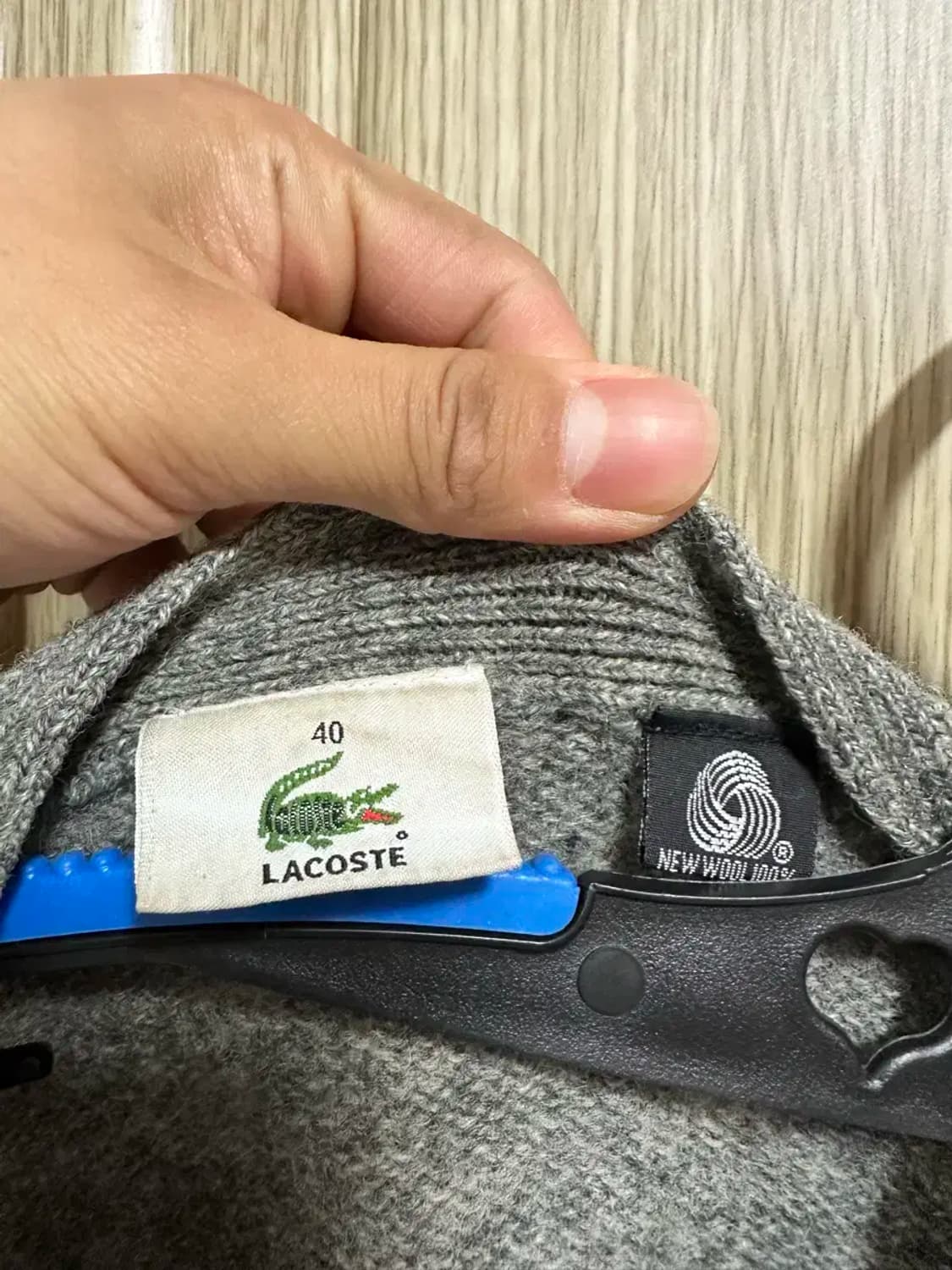 라코스테 아가일 가디건 40 상품이미지3