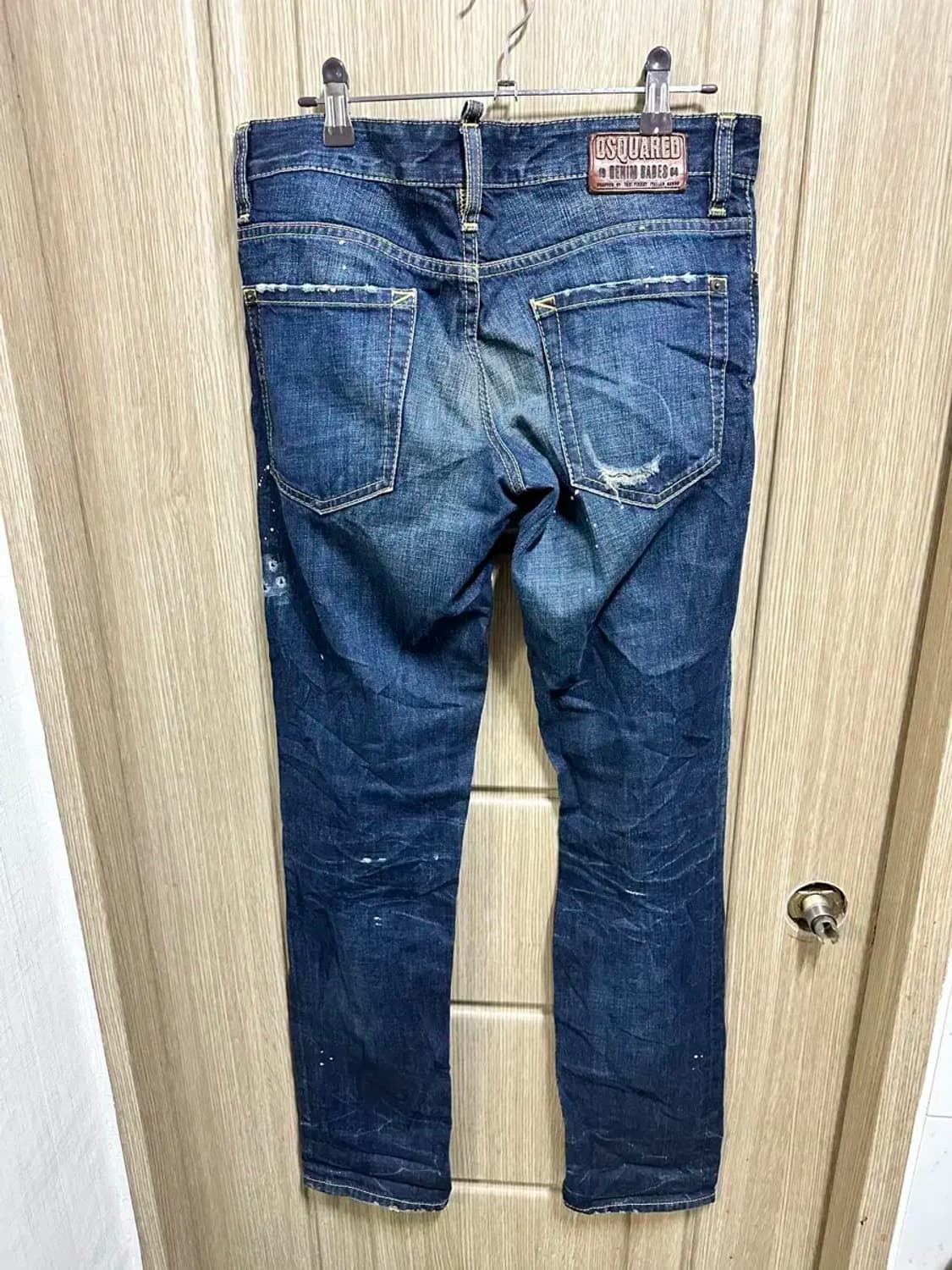 디스퀘어드2 총알 페인트진 청바지 데님 팬츠 44 상품이미지4