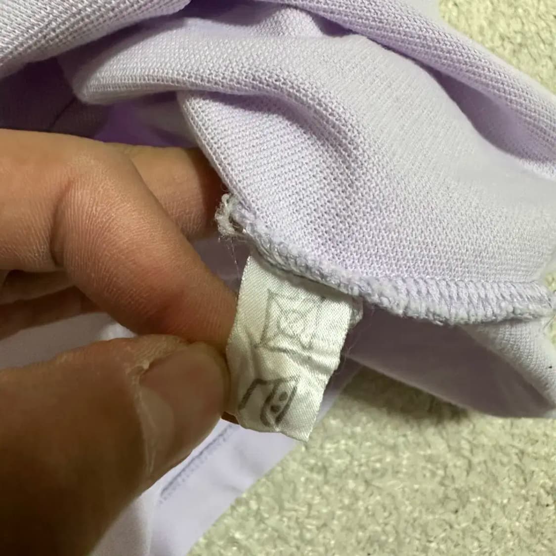 버버리 반팔 카라티 s 상품이미지5