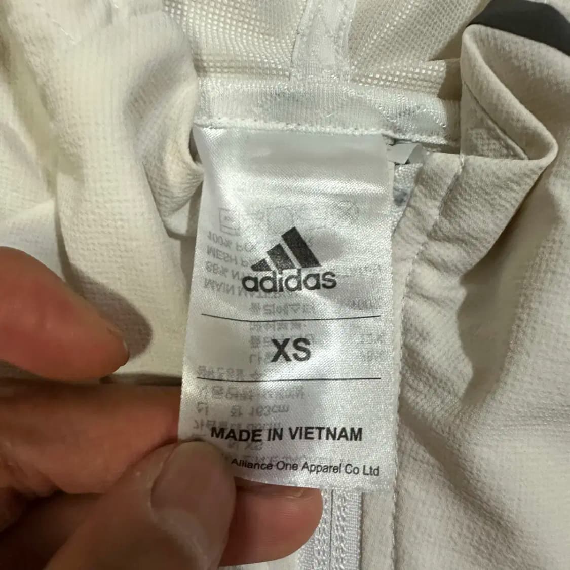 아디다스 후드집업 자켓 xs 상품이미지3