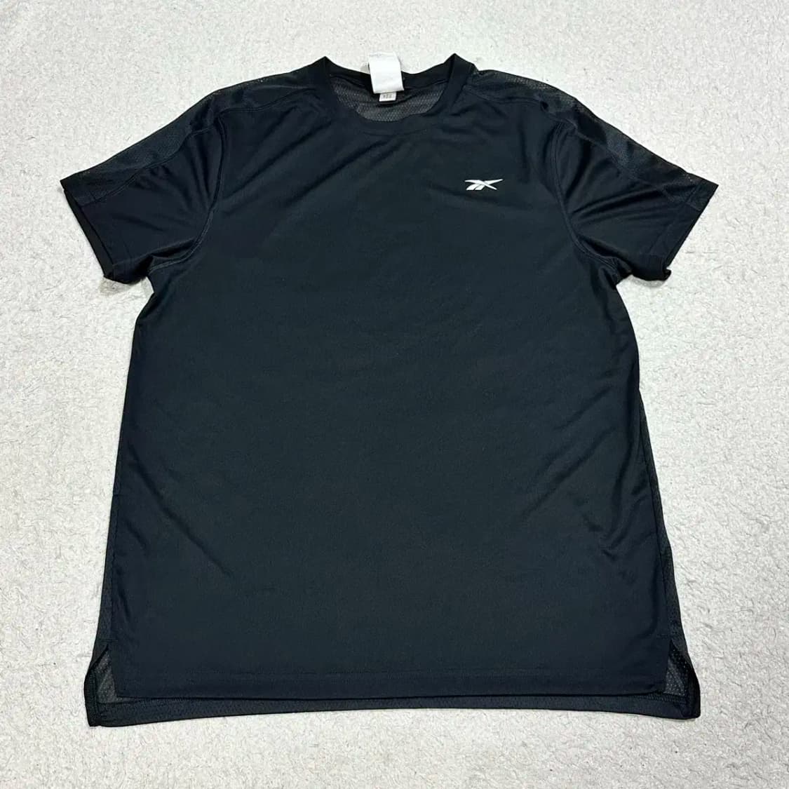 리복 반팔티 기능성 블랙 2xl 상품이미지1