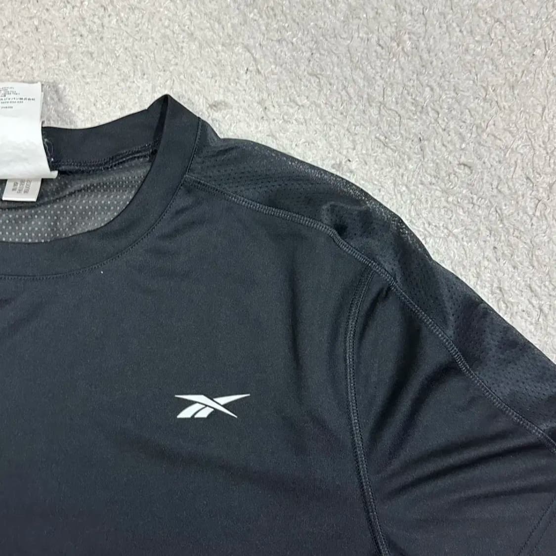 리복 반팔티 기능성 블랙 2xl 상품이미지2