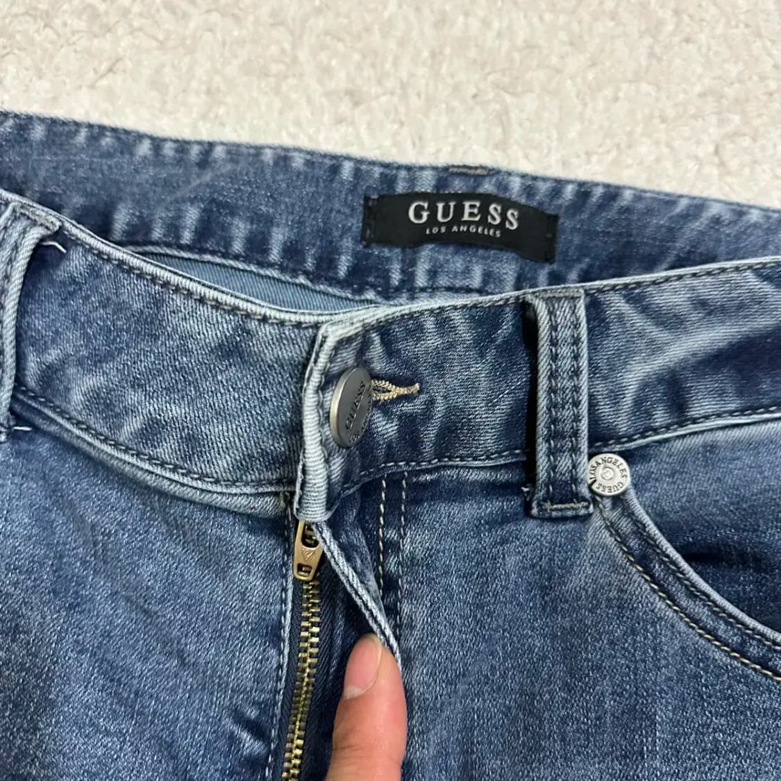 게스 청바지 데님 팬츠 32인치 상품이미지2