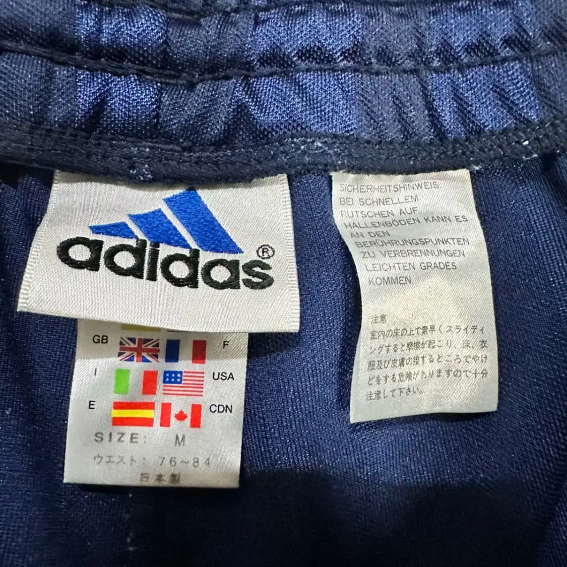 아디다스 삼선 네이비 반바지 m 상품이미지3