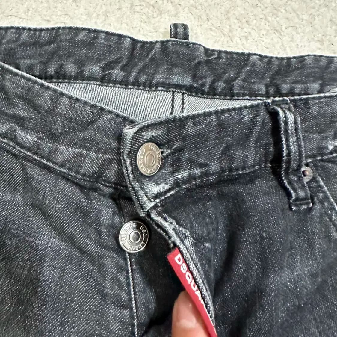 디스퀘어드2 반바지 데님 팬츠 36인치 상품이미지3