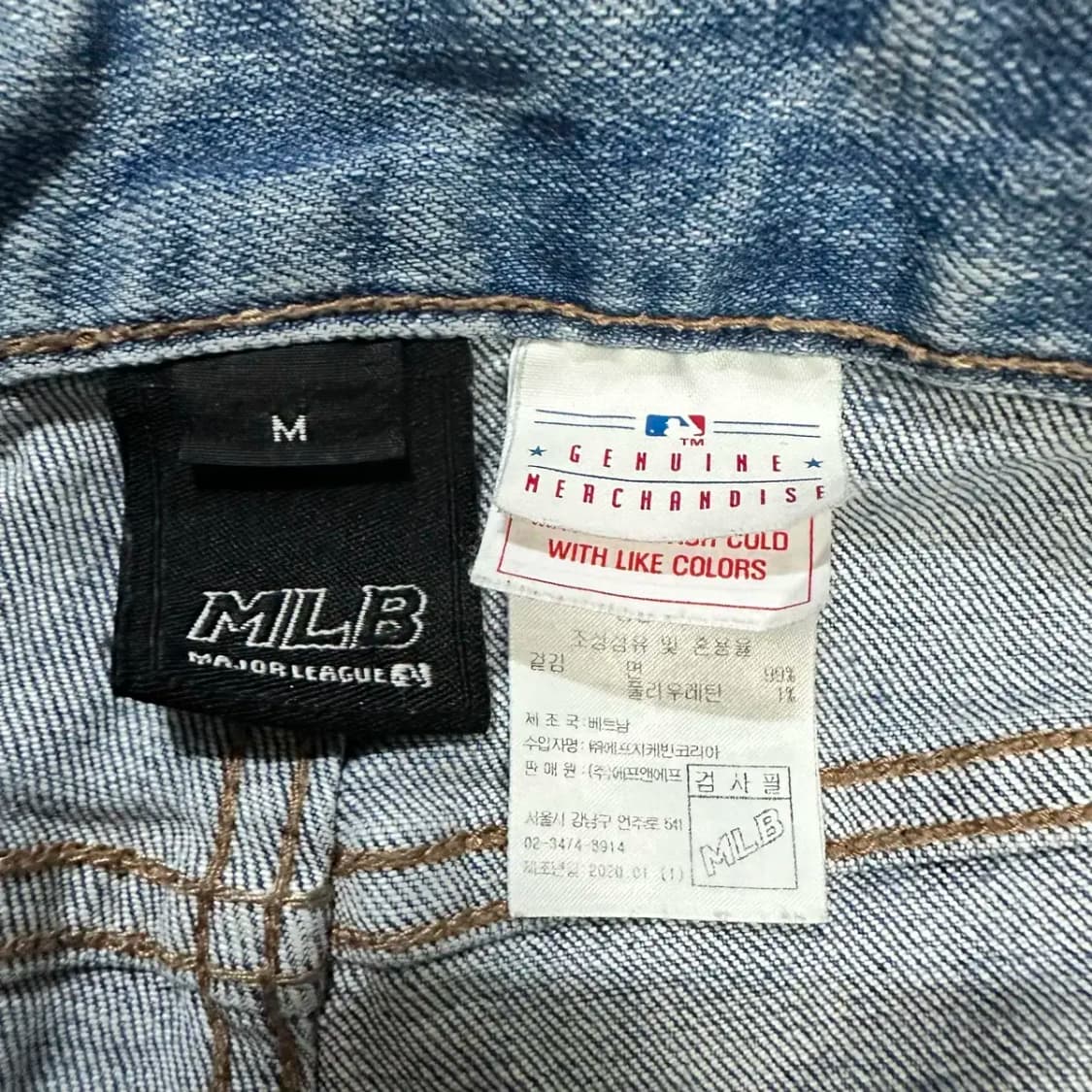 MLB 청바지 데님 팬츠 m 30인치 상품이미지4