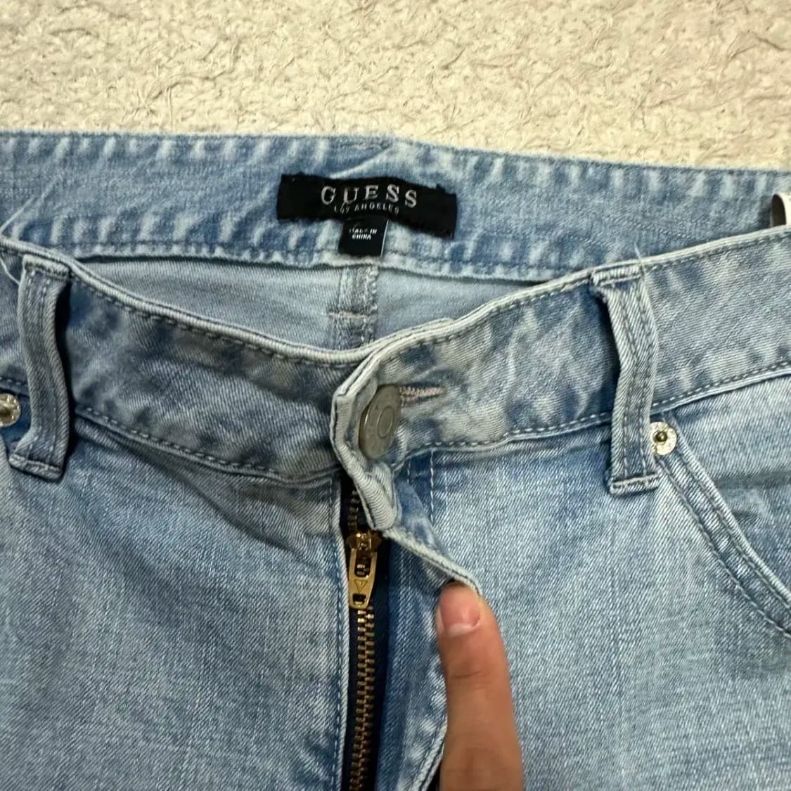 게스 청바지 데님 팬츠 38인치 상품이미지3
