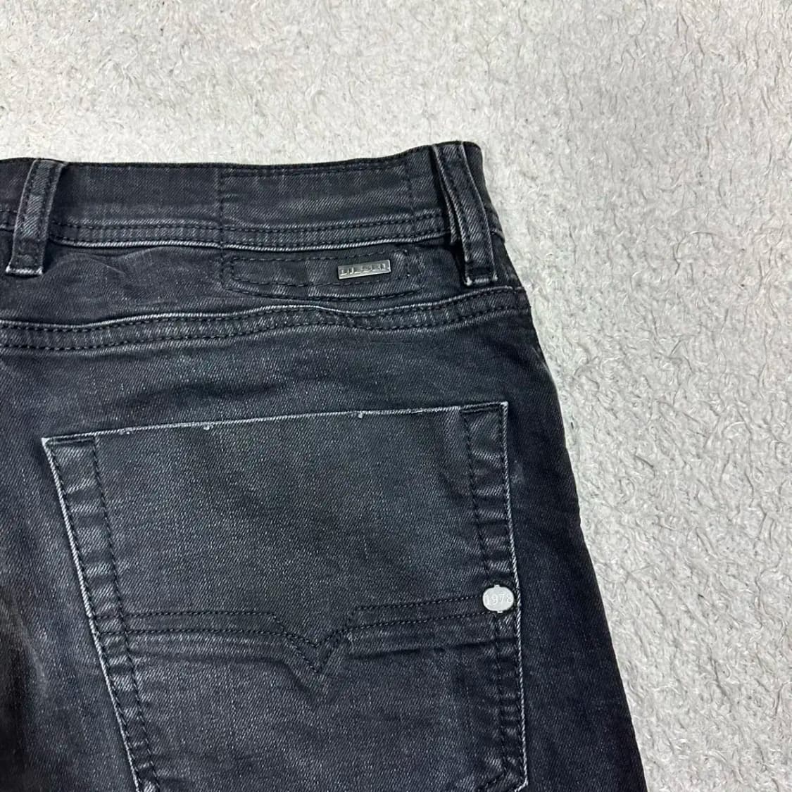 디젤 청바지 흑청 데님 팬츠 31인치 상품이미지6