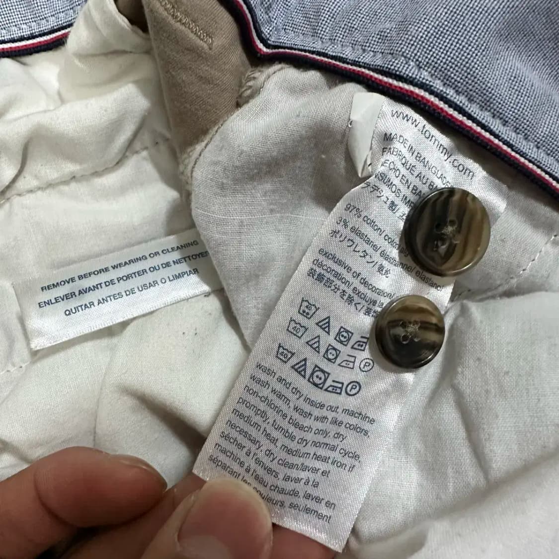 타미힐피거 면바지 팬츠 32인치 상품이미지4
