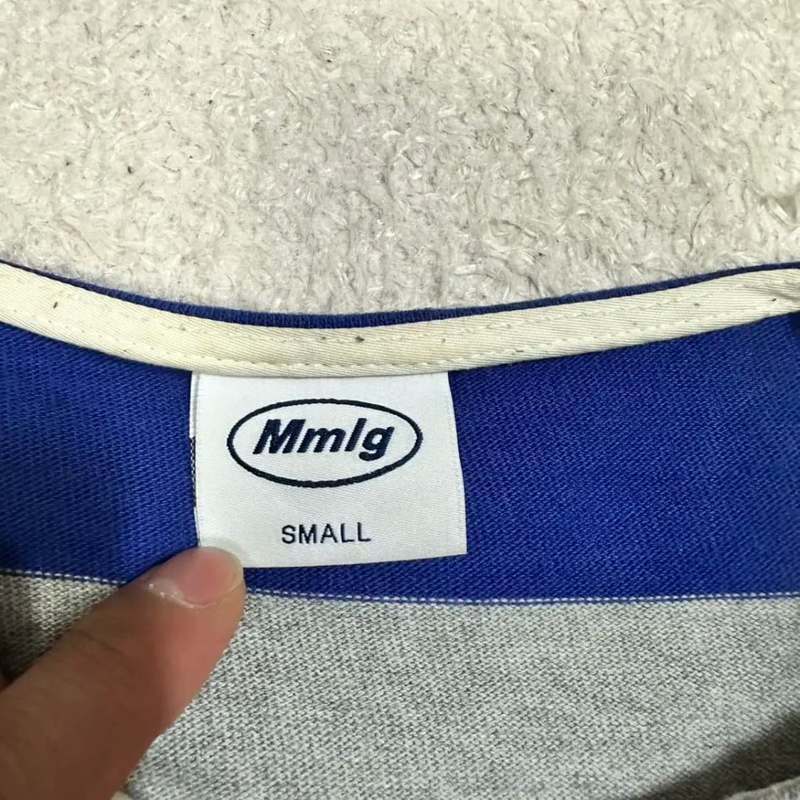 mmlg 긴팔티 스트라이프 s 상품이미지3