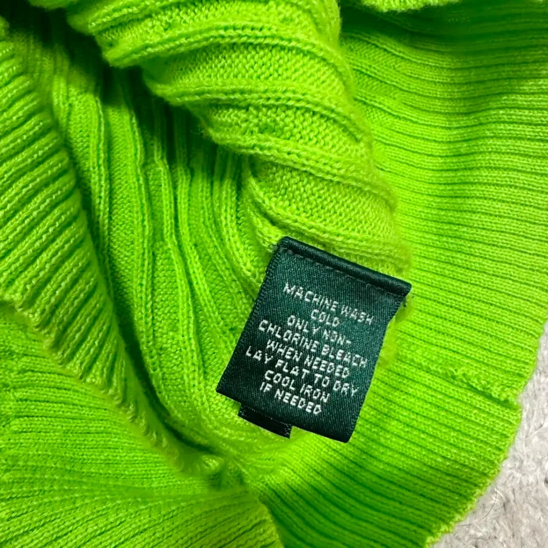 폴로 로렌 랄프로렌 반팔 카라넥 니트 여성 s 상품이미지4