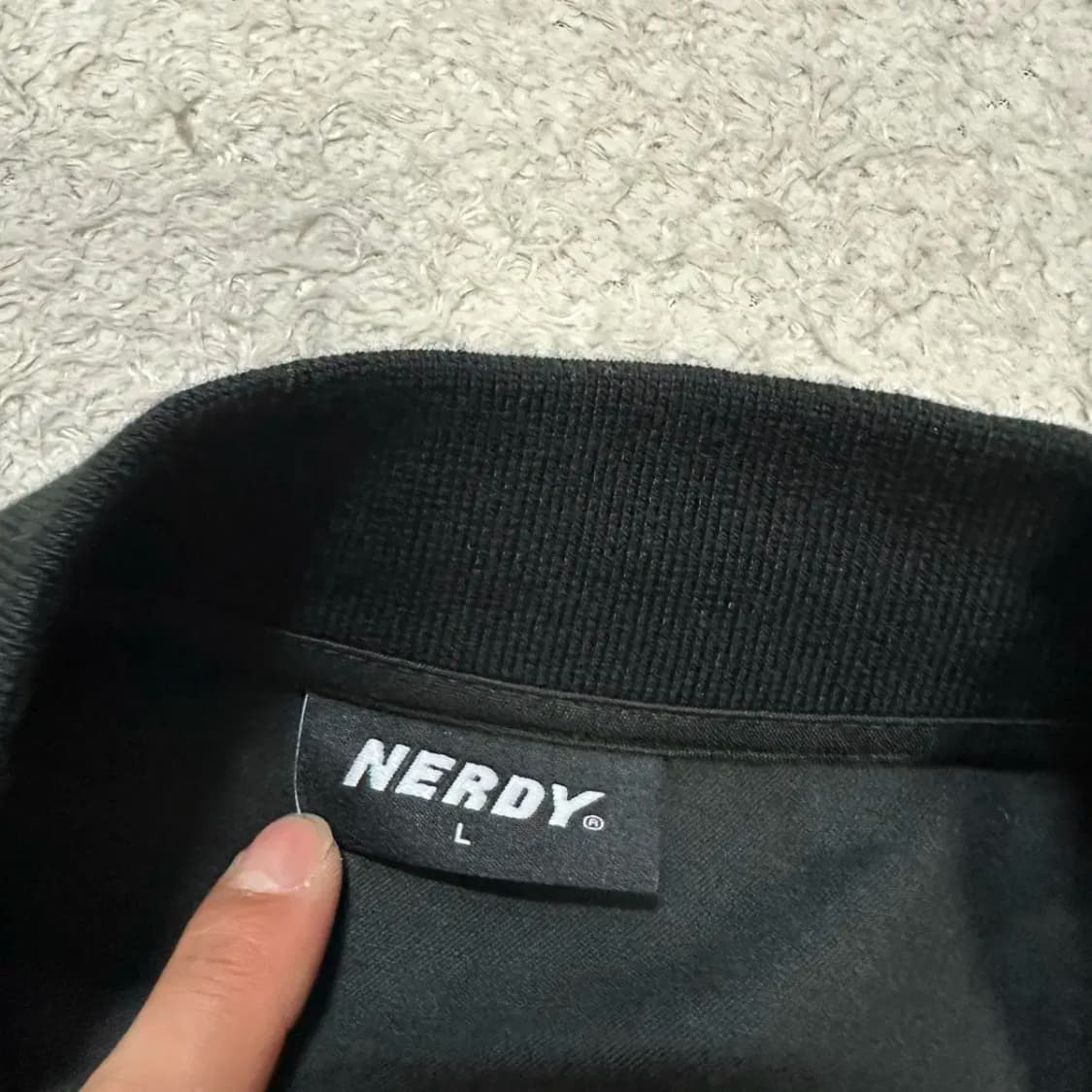 널디 자켓 블랙 L 상품이미지3