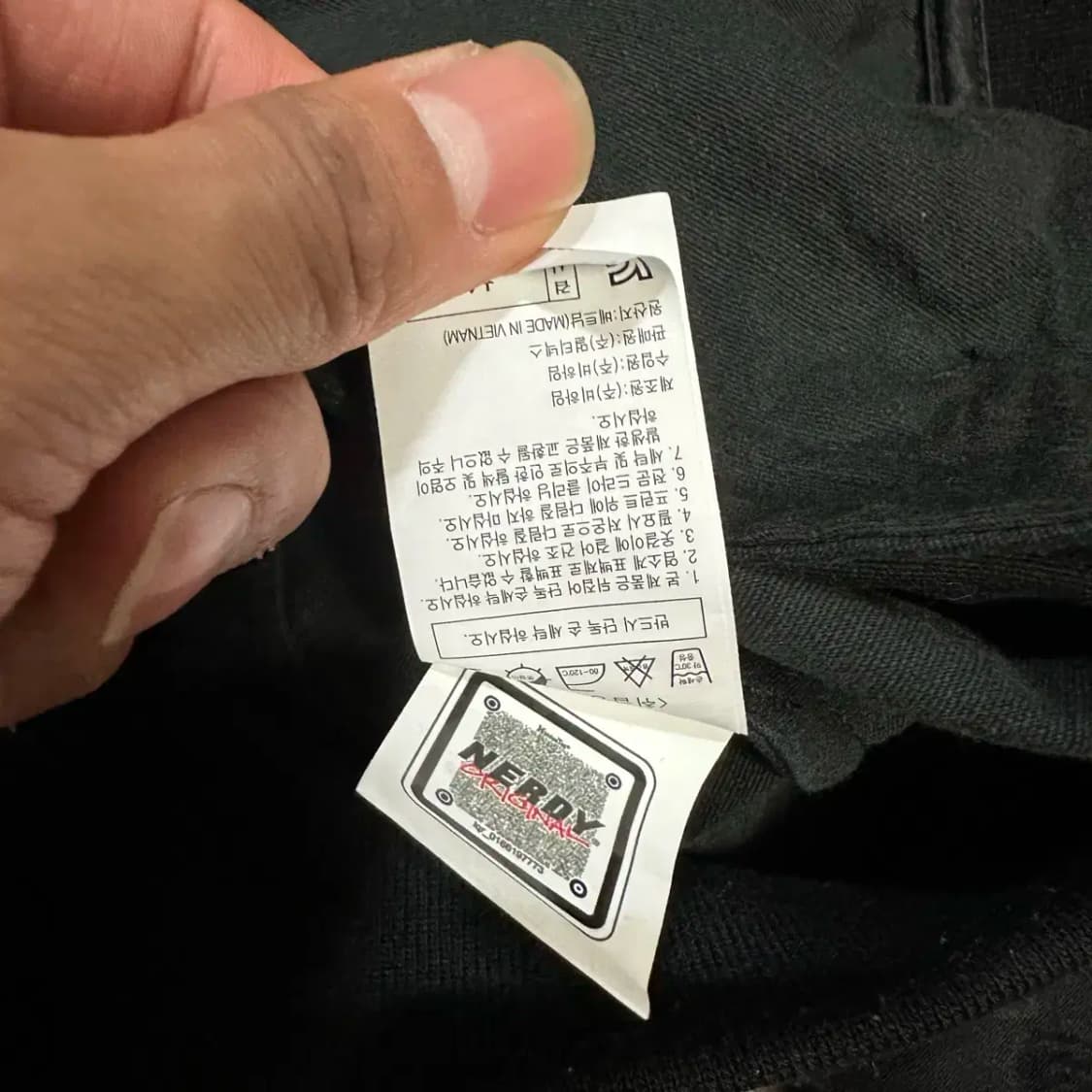 널디 자켓 블랙 L 상품이미지5