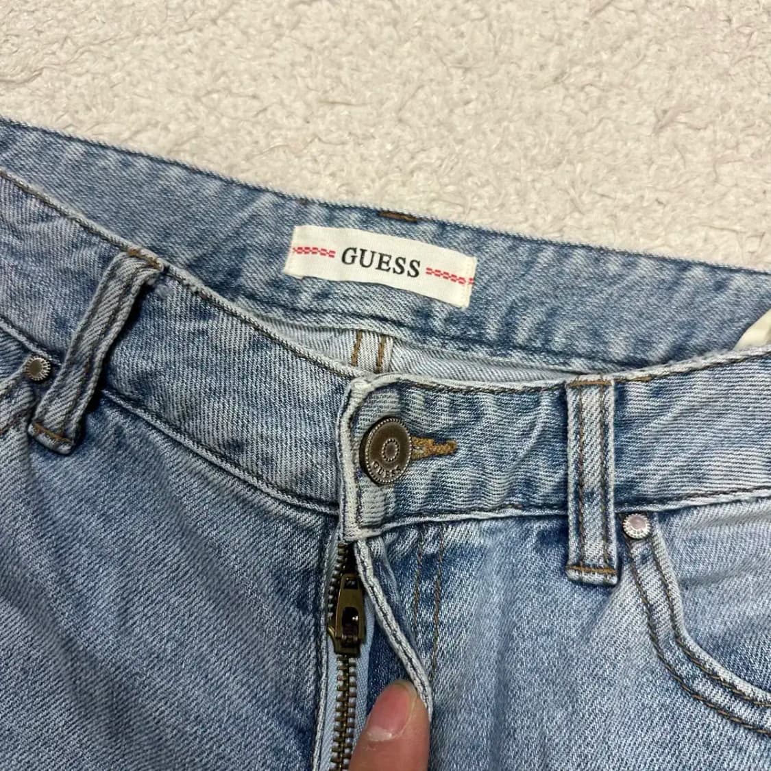 게스 청바지 데님 팬츠 28인치 상품이미지2