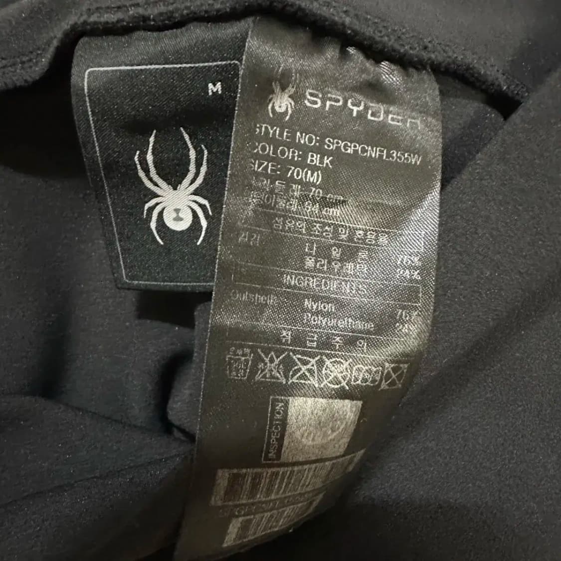 스파이더 레깅스 블랙 여성 m 70 상품이미지4