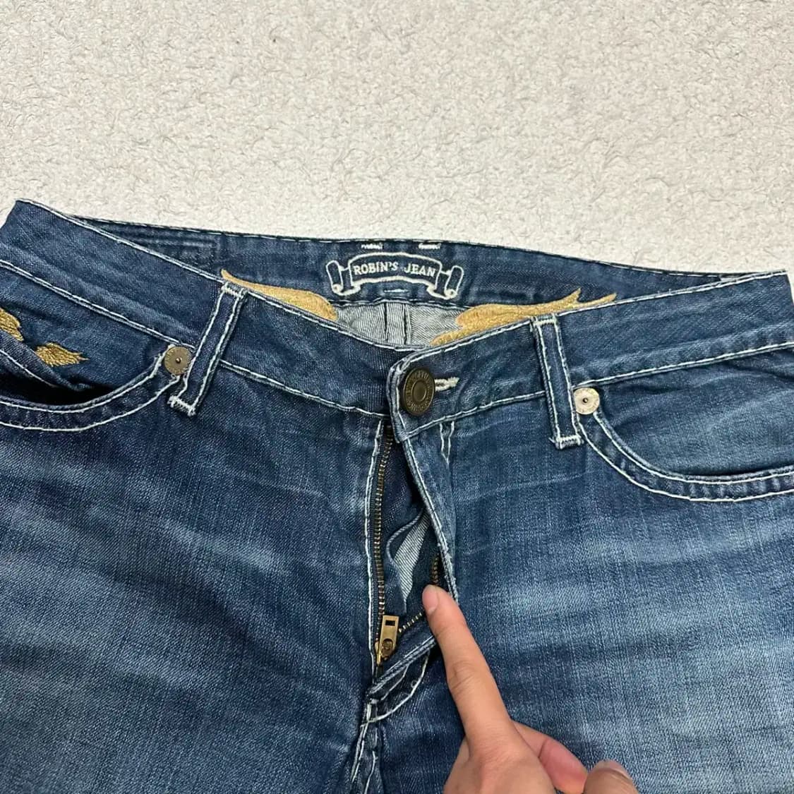 로빈슨진 청바지 데님 팬츠 36인치 상품이미지2