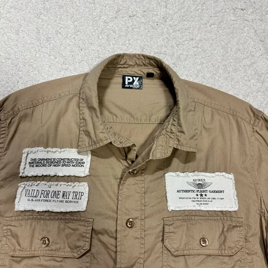 아비렉스 셔츠 L 상품이미지2