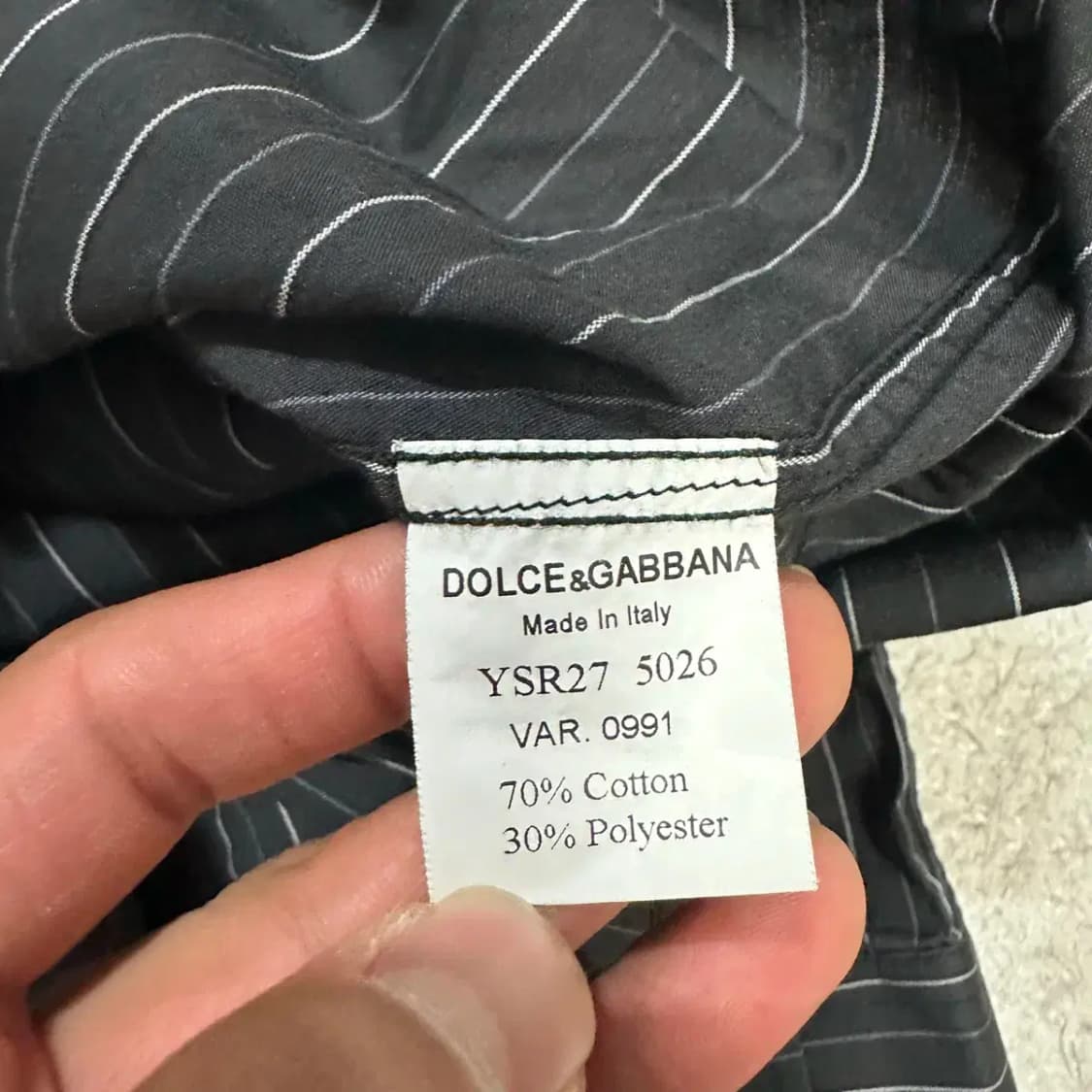 돌체앤가바나 셔츠 스트라이프 상품이미지5