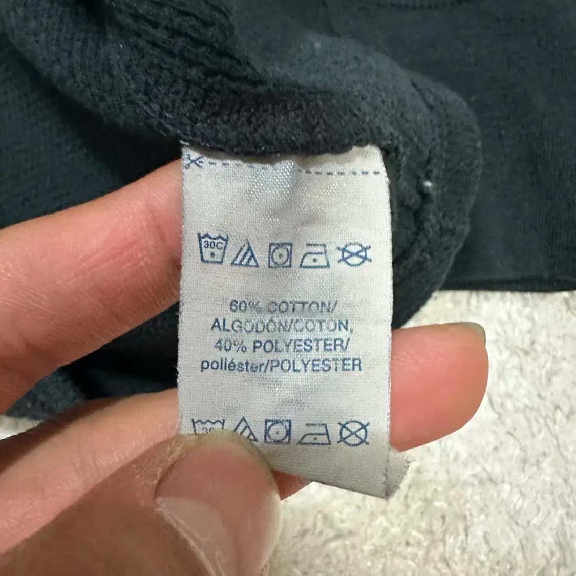 폴로 긴팔티 와플티 m 상품이미지4