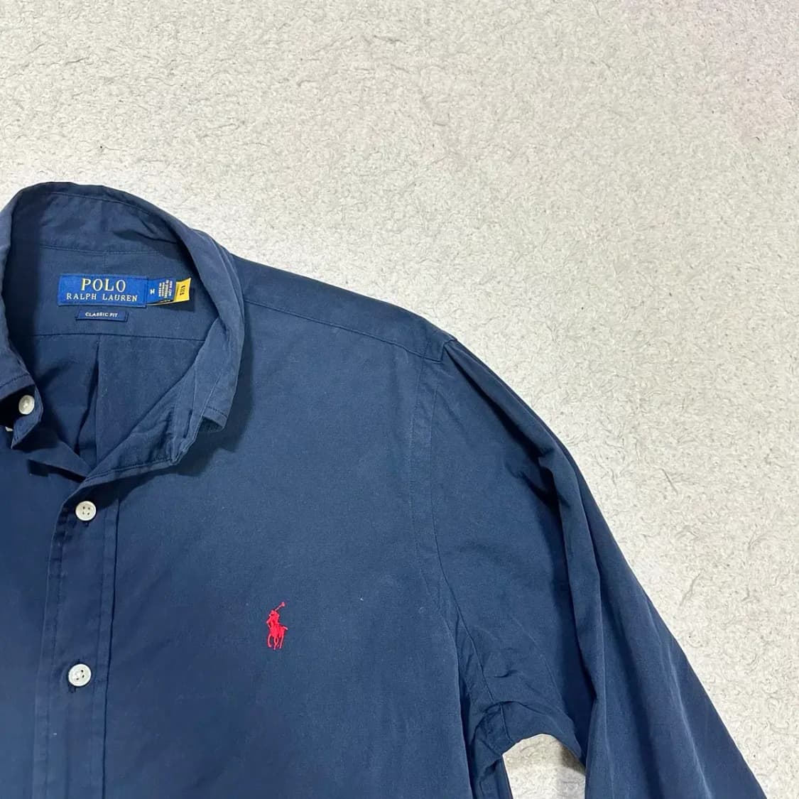 폴로 셔츠 네이비 m 상품이미지2