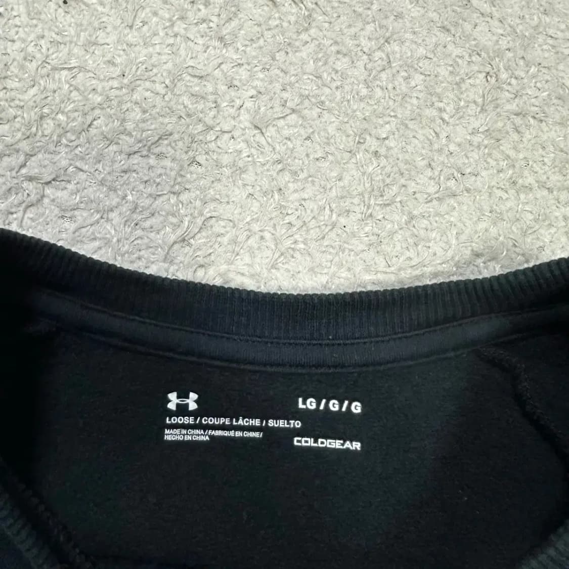 언더아머 맨투맨 기모 L 상품이미지3